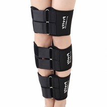 JH 3단 자세 교정 밴드 XXL사이즈 휜다리 오자 X자 다리 일자, 1개