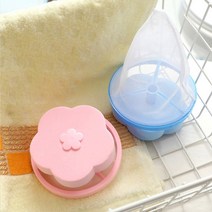 투제이 세탁기 부표 먼지제거 거름망 먼지망 찌꺼기 보플 이물질, 부표플라워-핑크(4개), 4개