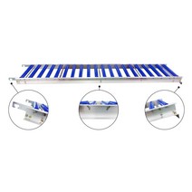 일반형 롤러 컨베이어 사다리 컨베이어 DRL-4025(50) 물류센터 창고 입출고 상하자 작업