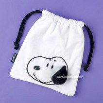 어린이집 유치원 등하원 스누피 조리개 파우치 가방 멋진 개학 왕자 백팩