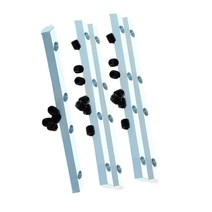Juvielich 20 시리즈 알루미늄 프로파일 스트레이트 라인 커넥터 길이 10cm(3.94인치) 브래킷 패스너 T 슬롯 4mm 알루미늄 압출 프로파일 연결 부품 5개