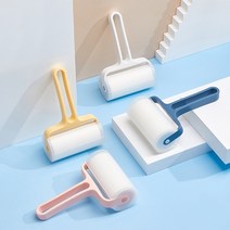 휴대용 돌돌이 먼지제거 찍찍이 테이프, 돌돌이테이프_핑크(기본1롤포함)