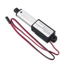 알루미늄 합금 1500N 30mm 스트로크 마이크로 선형 액추에이터 선형 액추에이터 DC 12V 전기 미니 선형 모터 30mms 15mms 9.5mms