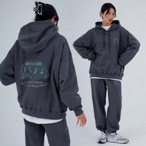 어커버 세트상품브로커 시티 후드 후디 후드티 맨투맨+조거팬츠 바지 하의 차콜