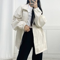 (모노레인) 레더 오버박시 라이더자켓 D 20012