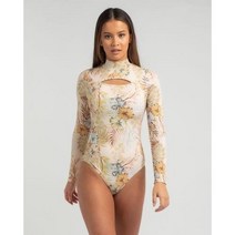 립컬 PARADISE CALLING LONG SLEEVE 서핑 서프SUIT 웻수트 웻슈트 서핑수트 서핑수트, 라이트 핑크, M