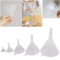 규격선택 플라스틱 깔대기 5~20cm 미니 대형 깔대기 깔때기 여두, 3 플라스틱 깔대기 12cm 1개
