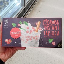 펄트리 타피오카 보바 버블티 딸기 280g x 2개, 아이스박스포장