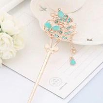YYLM 고대 머리 머리 머리핀 간단한 머리 머리핀 고전 고대 한후 궁전 머리핀 신부 국가