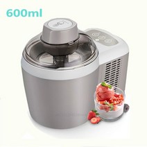 가정용 완전 자동 과일 아이스크림 기계 600ml 홈 메이커 요거트 디저트 220V, 02 600ml H_01 220-240V