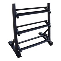 바벨 거치대 덤벨 랙 피트니스 헬스장 브래킷 수납대, 3단/ 조절식