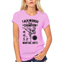 태권도복 태권도복반팔티 2020 새로운 패션 브랜드 탑 남성 티셔츠 태권도 세계 선수권 대회 무술 트레이