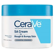 CeraVe SA Cream 세라비 SA크림 트러블피부용 340g Renewing Salicylic Cream for Rough and Bumpy Skin, 1개