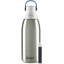 브리타 Brita 정수 텀블러 물통 스테인리스 보온보냉 기능, 946ml, Stainless Steel
