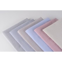 지지미원단 스트라이프 시어서커 리플 여름원단 홈패션 AA030, 레드(0.3cm)_30-A