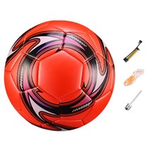 축구 용품 훈련 전문 공 크기 5 스포츠 엔터테인먼트 바느질 성인 야외 팀 경기 장난감, [02] 빨간, 02 빨간
