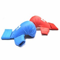 무스포 가라테 글러브 적색/청색 공수도글러브, 블루