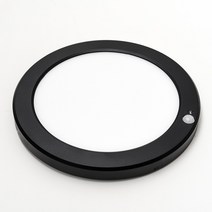 퍼스트 뉴엣지 원형 직부등 20W 블랙 LED직부등, 주광색(하얀빛)