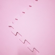 홈짐 폼 바닥 매트 기숙사 단열 방음 층간 소음 운동, 핑크_60x60x1.0cm 1 조각