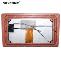 lcd 모니터 SKYFAME 9 10 인치 자동차 안 드 로이드 플레이어 디스플레이 TFT LCD ABS 패널 어셈블리 터치 스크린, 05 10 in 1280-720 60PIN