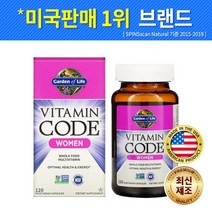 가든오브라이프 비타민코드 우먼 & 맨스 멀티비타민 120캡슐, 없음, 우먼120정