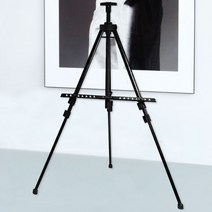 대형 이젤 접이식 메탈 그림 간판 전시용 받침대 거치대 화판 입 캔버스 액자, 본상품선택