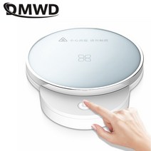핫플레이트 휴대용 DMWD 미니 전기 핫 플레이트 우유 차 온수기 커피 난방 컵 터치 패드 55 열 보존 코스터, [03] Pink