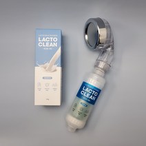 락토클린 유산균 비타민 샤워필터 욕실 세면대 녹물제거 수돗물염소 욕실인테리어 샤워기필터 샤워헤드, 유산균필터 1개