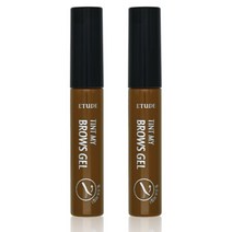 [에뛰드]청순거짓 브라우 젤 틴트 NEW _ 1호 브라운 2개, 단품, 단품