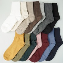크로프트 무지 컬러 양말 국산 학생 스트릿 패션 성인 여자 발목 삭스