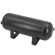 에어혼 자동차 크락션 3갤런 4 5 알루미늄 에어 실린더 블랙 탱크 공압 서스펜션 혼 1/4 NPT 홀, 3 Gallon