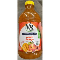 (미국직배) 1+1+1 V8 브이팔 피치 망고 주스 1.36L Peach Mango 46oz