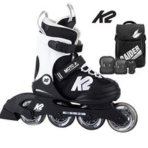 K2 챔프 보이 정품 22년 아동 인라인+가방+보호대+5종사은품, 가방+보호대-블루세트