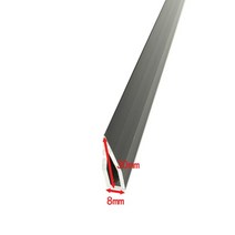 레이저컷팅기 레이저커팅기 알루미늄 합금 블레이드 CO2 레이저 절단 조각 8x30mm-203, 1.1 meter - 8X30mm