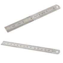 15센치 자 스틸 철제자 미니자 인치자 방안자 15CM 스탠자 쇠자, 1개입