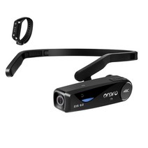 헤드 웨어러블 Vlog 카메라 유튜브 비디오 Ordro EP6 PLUS FPV WiFi 4K 30 FPS 캠코더 웹캠 블로거 레코더, [01] EP6 PLUS, [01] Standard