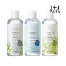 [더샘] 힐링 티 가든 클렌징 워터 300ml 2개, 티트리2개