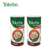 Yokebe 요케베 파우더 쵸코 맛 500g 맛있는 살빼기 독일직배송, 2통