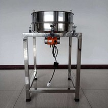 곡류 진동 선별기 피더 이물 석발기 원형 체진동기, 220V 기계 + 체 1개