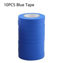정원 도구 가터 식물 지점 손 묶는 바인딩 기계 다진 야채 Tapetool 테이퍼 테이프 홈 가든, 07 10pcs Blue Tape