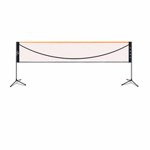 6.1m 배드민턴 네트 삼발이 거치대 랙 접이식 이동식, 5.1m