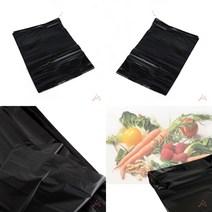 마트498 다용도쓰레기봉투 50L (100매) 흑색 쓰레기통리필 야채포장 음식물봉투 영업용쓰레기봉투 이불봉투 과일봉