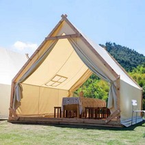 오두막 정자 텐트 방갈로 펜션 카페 마당 업소용, 2.1x2.1m 바닥