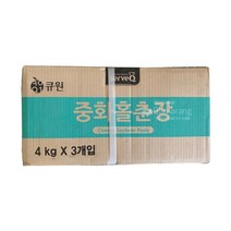 큐원 중화홀춘장 4kg 3개입