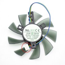 85mm t129215su diy 팬 4pin 냉각 팬 기가바이트 gtx 1050 1060 1070 960 rx 470 480 570 580 그래픽 카드 쿨러 팬, 01 CHINA