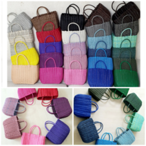 빨대바구니 빨대가방 토드백 물놀이 캠핑 수영장 목욕 다용도 시장가방 피크닉 에코백 27종 대 중 소 3사이즈