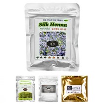 바이오하우스 실크 천연 가루 헤나 염색 100g, 1개, 블랙