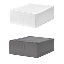 이케아 SKUBB 스쿠브 수납박스 44x55x19, 다크그레이_404.729.84, 1개