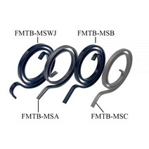 비틀림 스프링 28mm 플랫 와이어 도어 잠금 핸들 코일 문, 5PCS, FMTB-MSWJ, 1개