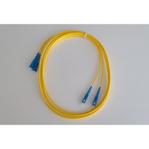 SC-SC SM 3M Fiber Patch Cord 9/125UM Duplex(3MM) LSZH Yellow